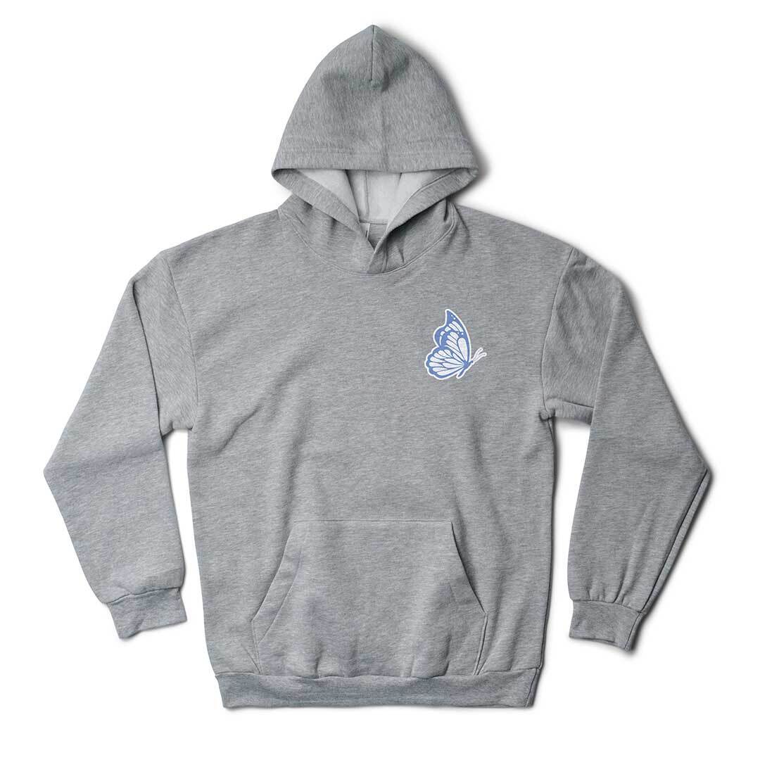 Chloe's Rebel for Good Attitude Heather Grey Hoodie