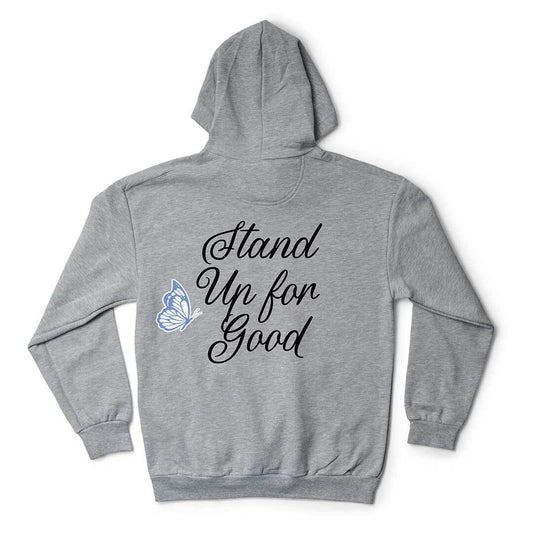 Chloe's Rebel for Good Attitude Heather Grey Hoodie