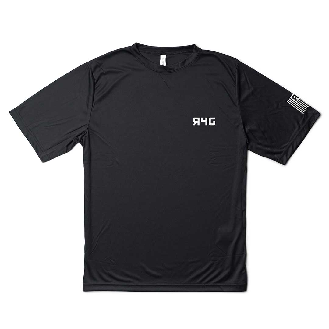 Never Give Up, Never Quit Short Sleeve Performance Tee