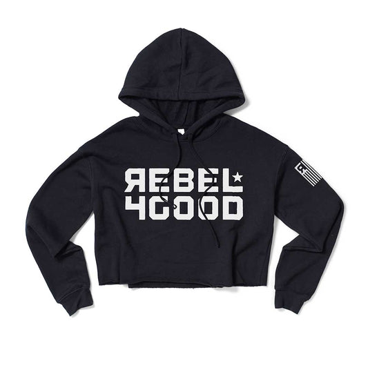 Rebel for Good Logo Women's Cropped Sweatshirt