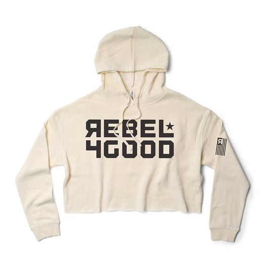 Rebel for Good Logo Women's Cropped Sweatshirt