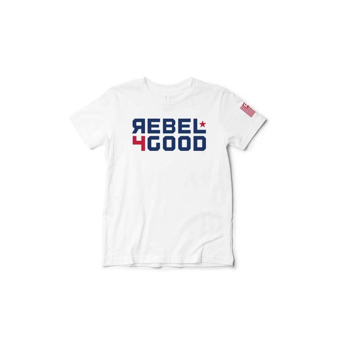 USA Logo Full Front Short Sleeve Youth Tee